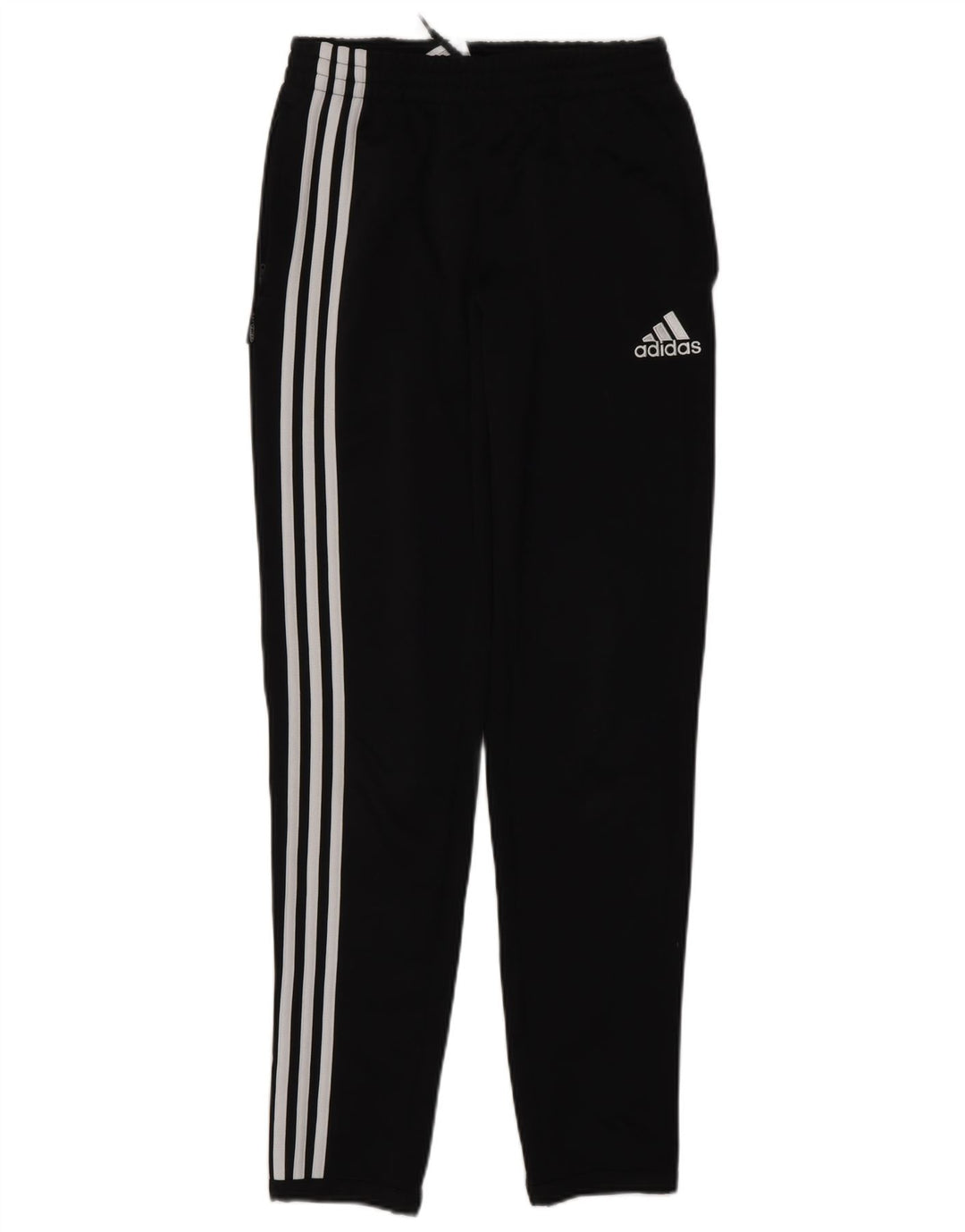 Pantaloni de trening Adidas baieti 13-14 ani poliester negru