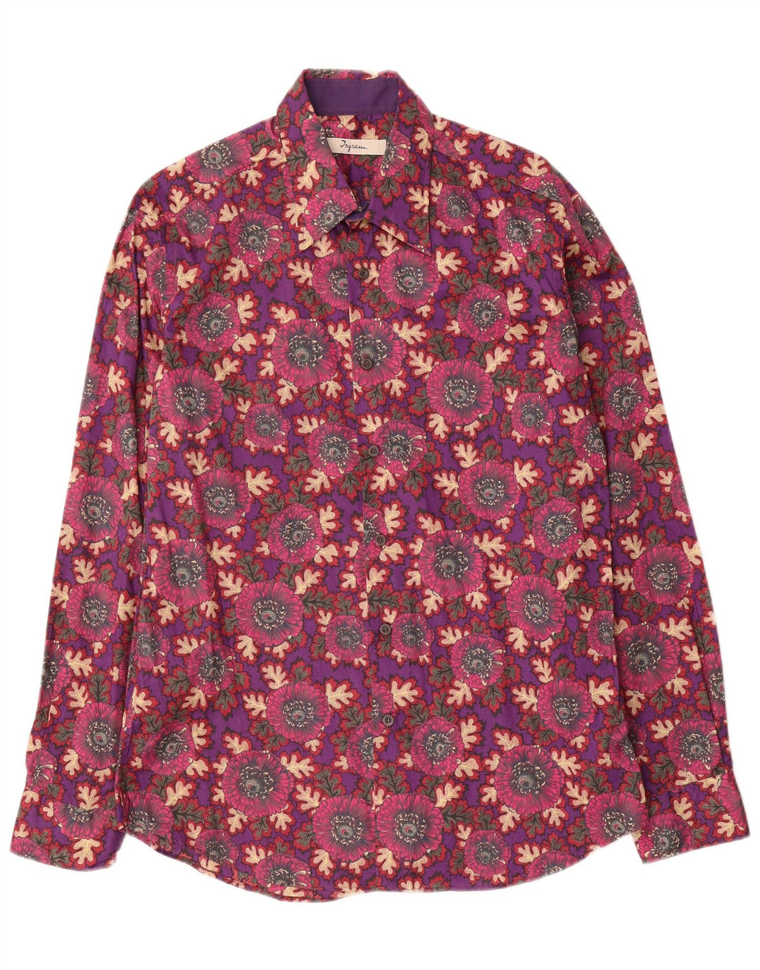 Cămașă pentru bărbați Ingram Mărimea 41 16 Bumbac floral multicolor mare