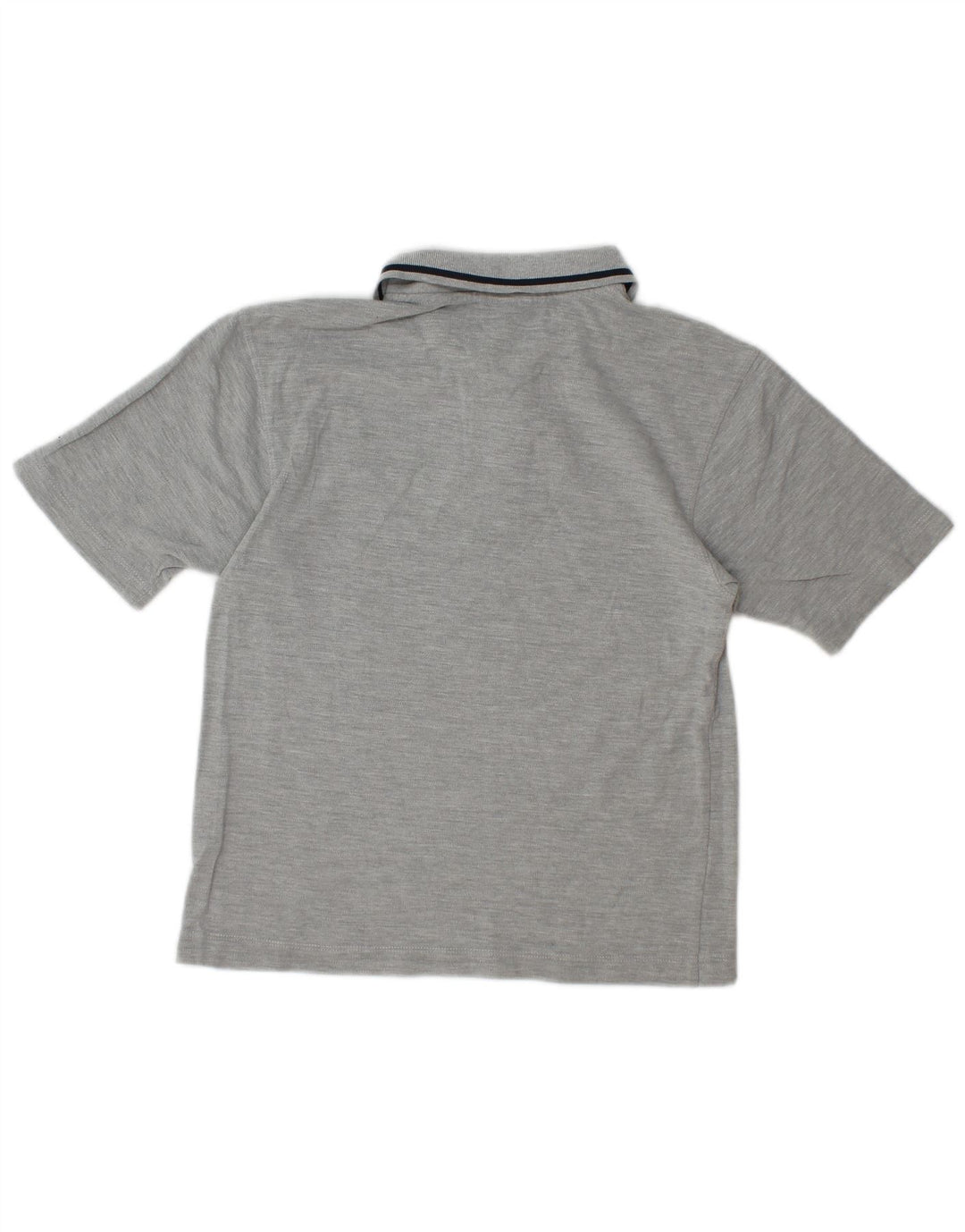REEBOK Boys Polo Shirt 9-10 Years Small Grey