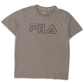 Tricou cu grafică pentru bărbați Fila Top 2XL Gri poliester cu pături