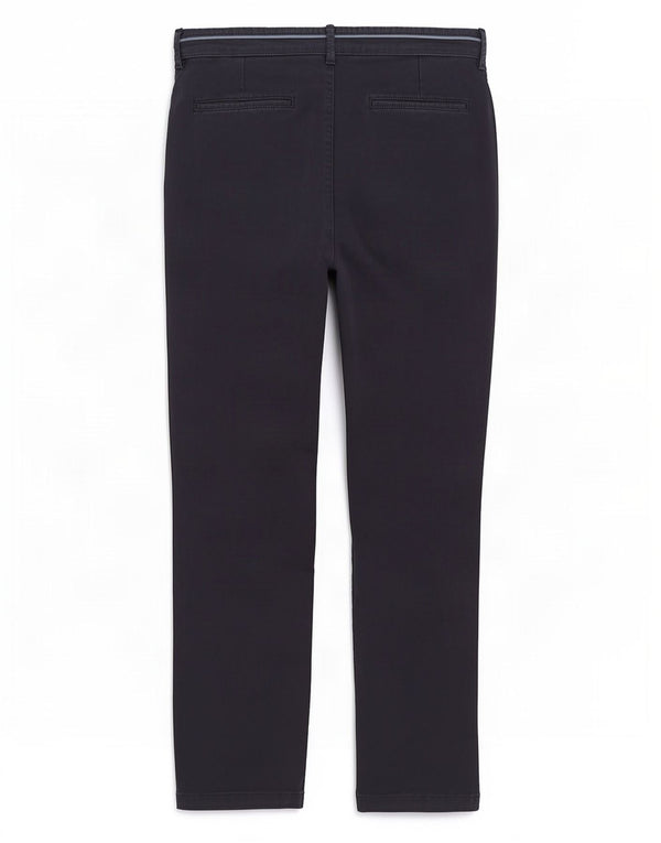 Pantaloni chino slim pentru bărbați Springfield L32 L30 bumbac bleumarin
