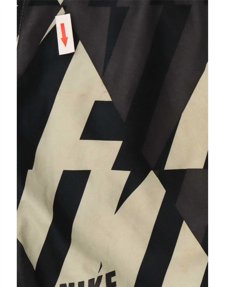 Pantaloni scurți de înot grafic Nike pentru bărbați, mari, negru, poliester