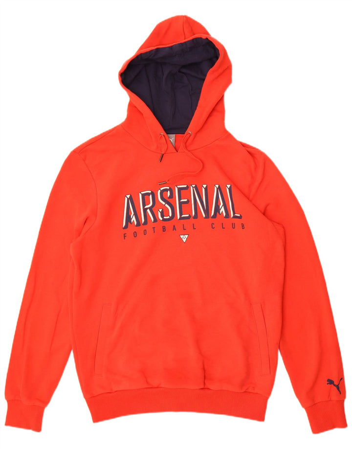 Pulover Puma Arsenal Graphic pentru bărbați, bumbac roșu mediu