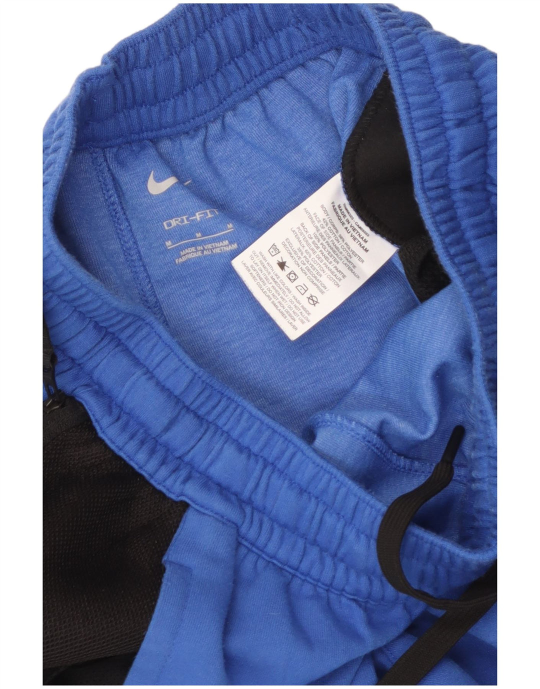 Pantaloni de trening Nike pentru bărbați Dri Fit Pantaloni de jogging, albastru mediu, color block