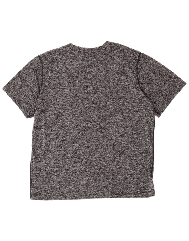 Tricou pentru bărbați New Balance Top XL Poliester cu pături gri