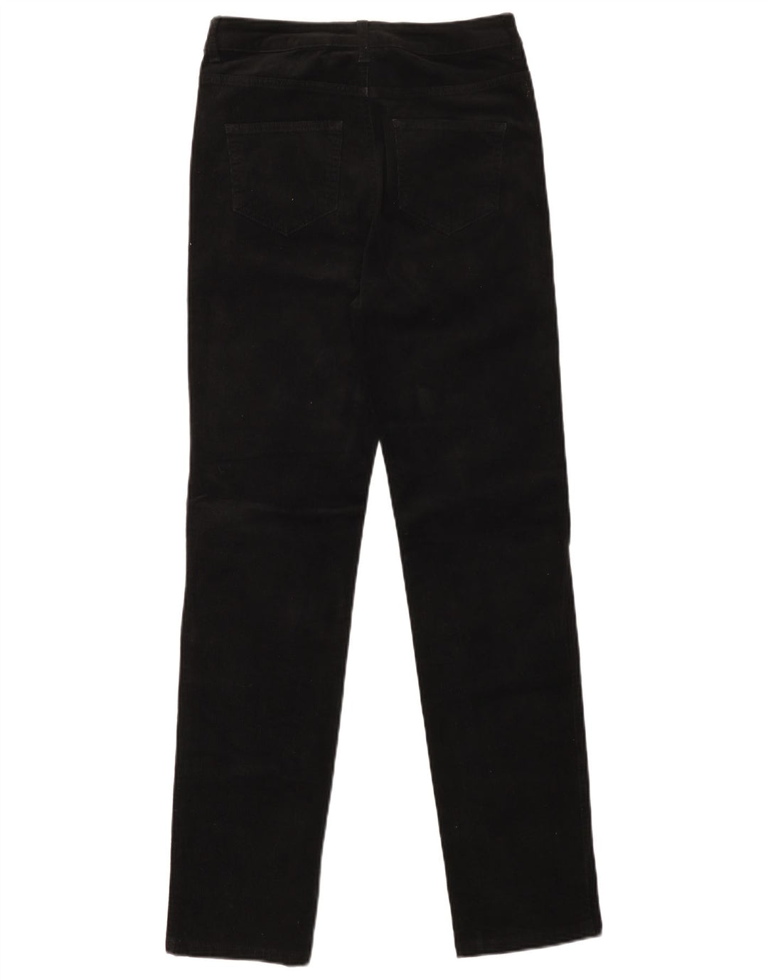MARKS & SPENCER Pantaloni din velur pentru femei UK 10 Small W28 L30 Black