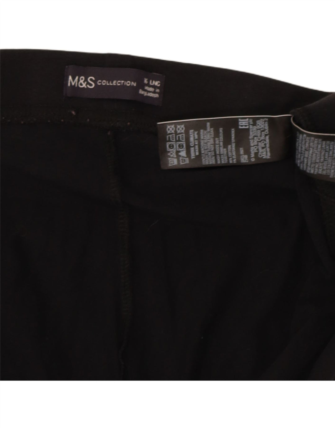 Leggings pentru femei Marks & Spencer UK 16, mare, negru, bumbac