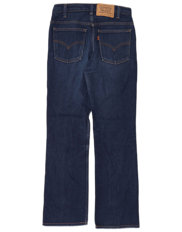 Blugi Levi's pentru femei 417 Bootcut W30 L30 bumbac bleumarin