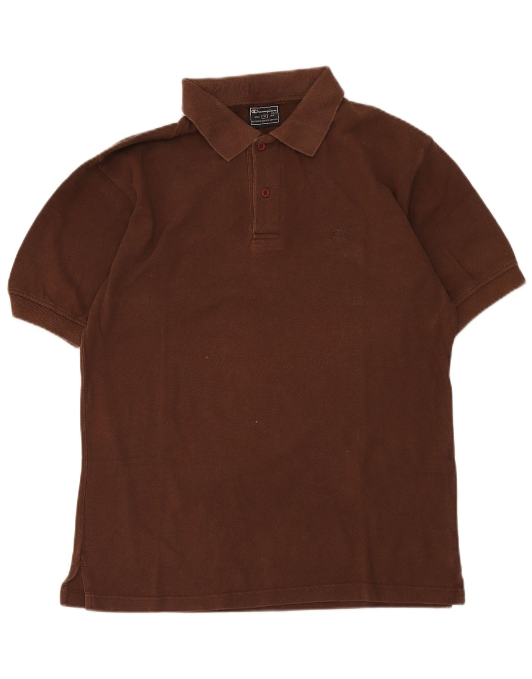 Tricou polo Champion pentru bărbați, bumbac maro mediu
