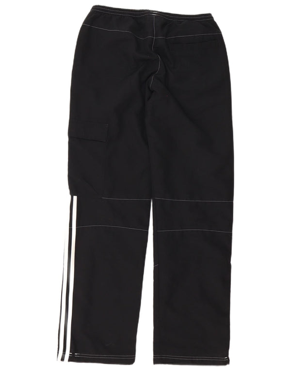 Pantaloni de trening cu grafic pentru băieți Adidas 13-14 ani poliester negru