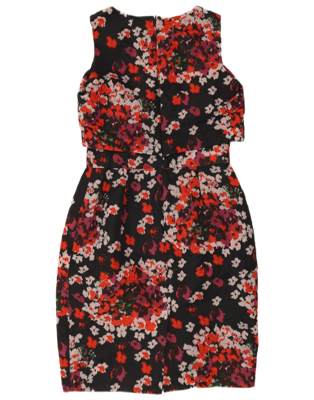 Rochie Hobbs pentru femei fără mâneci, UK 12, poliester floral, negru mediu