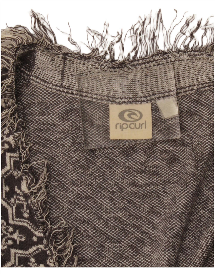 Pulover cardigan deschis pentru femei Rip Curl UK 8 Small Grey Fair Isle