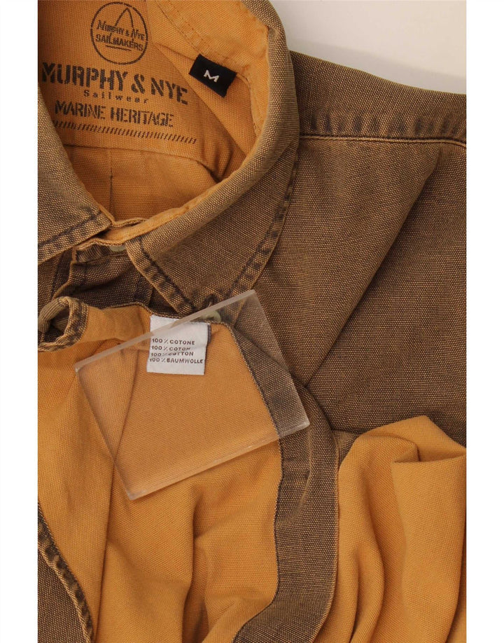 Cămașă pentru bărbați Sailmakers Murphy & Nye, bumbac maro mediu