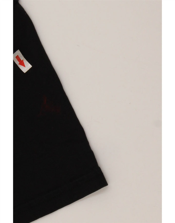 Tricou pentru bărbați Lyle & Scott Top mediu din bumbac negru