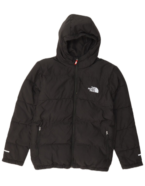 Jachetă căptușită cu glugă The North Face pentru băieți 14-15 ani XL poliester negru