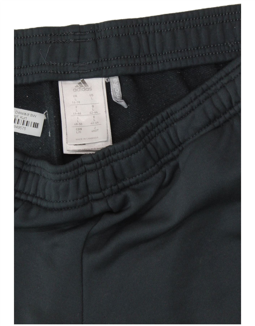 Pantaloni de trening pentru femei ADIDAS Joggeri UK 16/18 Poliester mare gri