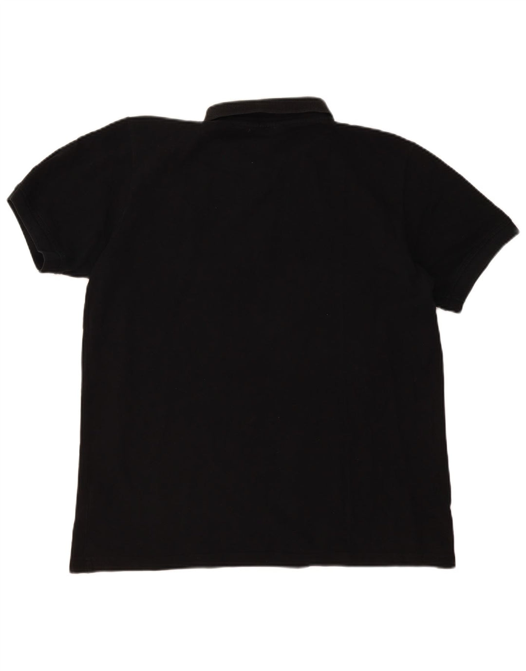 Cămașă polo pentru bărbați Kappa XL bumbac negru