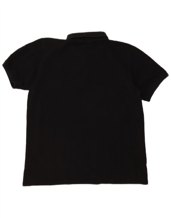 Cămașă polo pentru bărbați Kappa XL bumbac negru