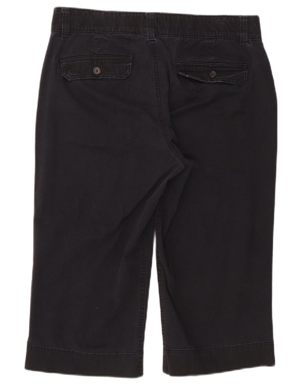 Dockers Womens Bermuda Shorts US 10 Large W32  Navy Blue Cotton