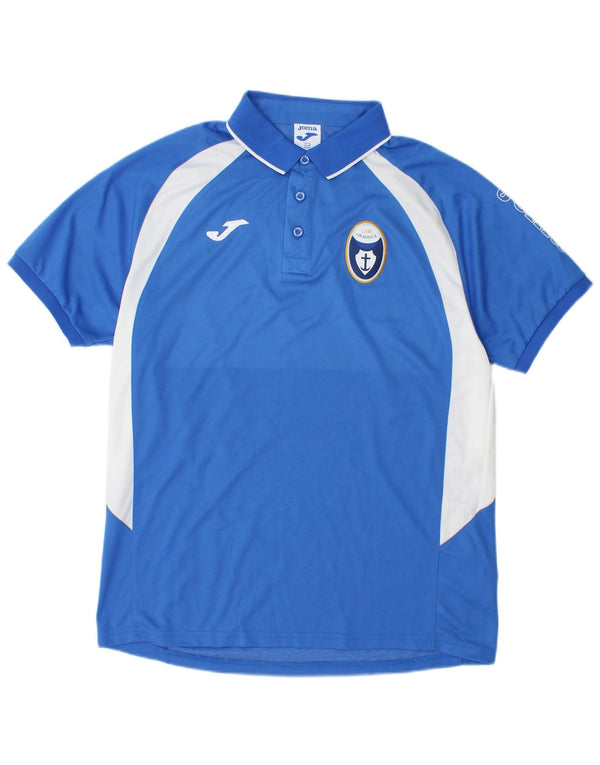 Tricou polo Joma pentru bărbați, mare, albastru, din poliester