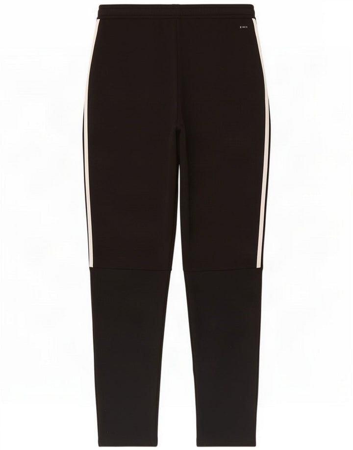 Pantaloni de trening adidas pentru bărbați, poliester mare, negru