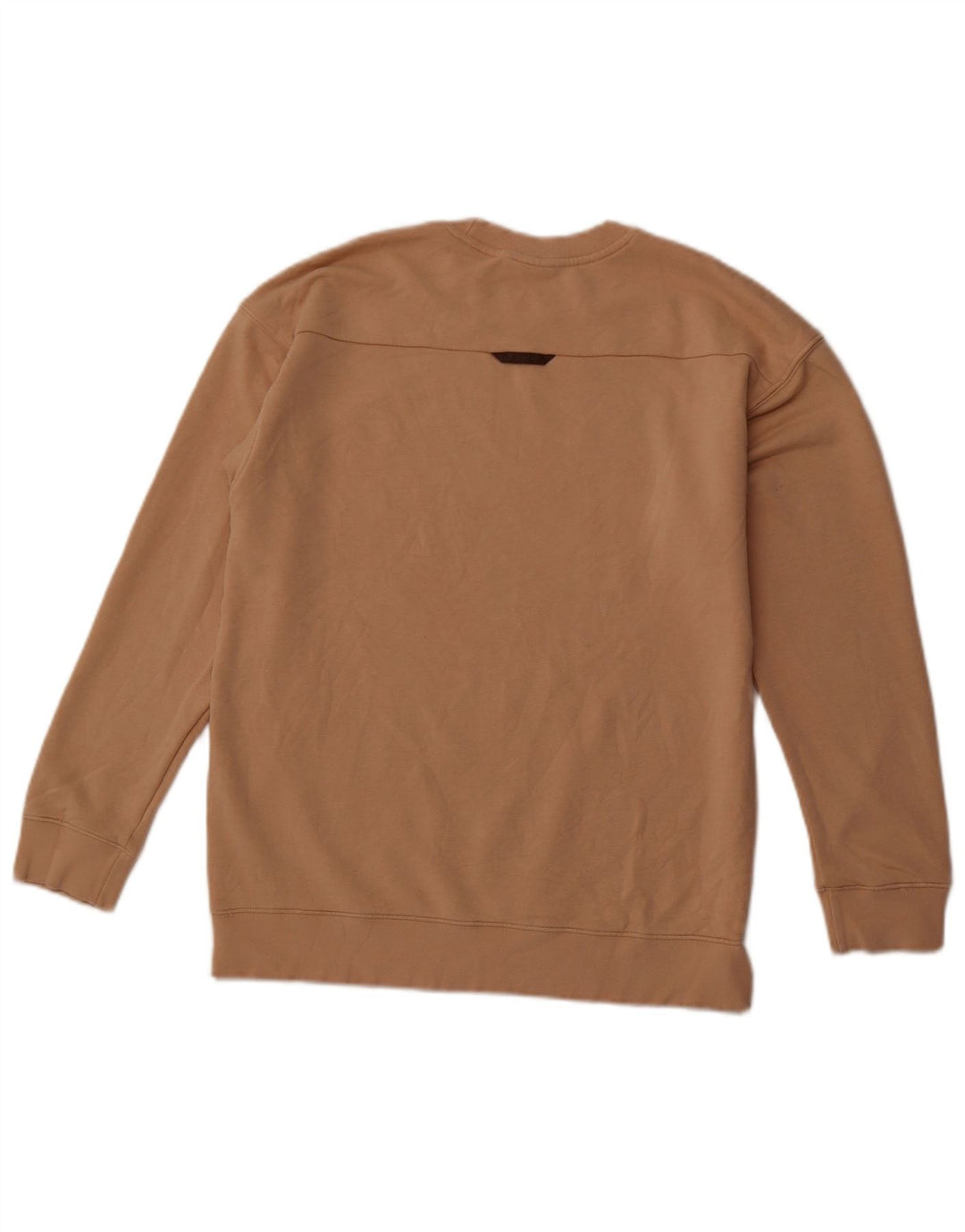 Hanorac grafic pentru bărbați ADIDAS Pulover Sport din bumbac maro mediu