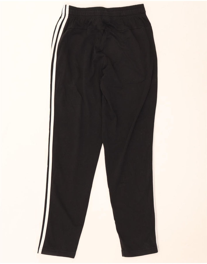 Pantaloni de trening Adidas pentru bărbați, bumbac negru mic