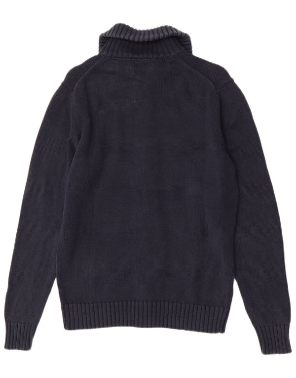 Pulover cardigan pentru bărbați Zara Mediu Bleumarin