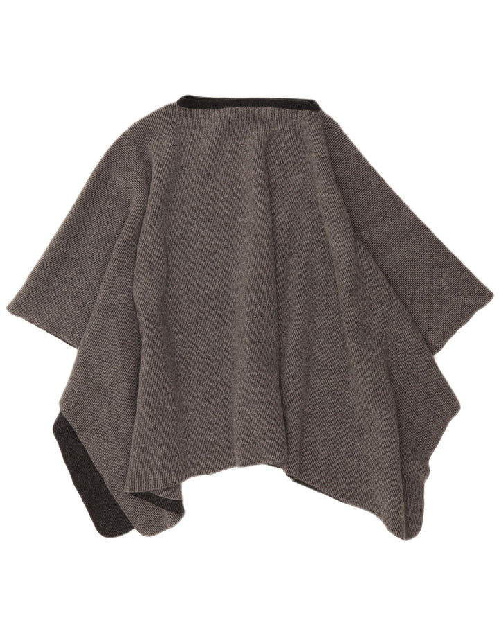 Jumper Poncho pentru femei VINTAGE Mărime Unică Gri