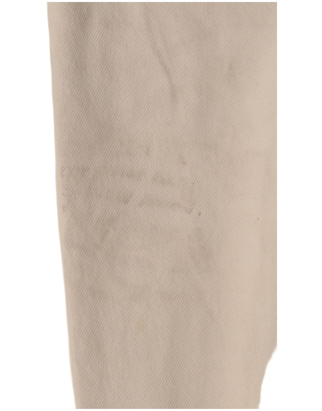 Americanino Blugi conici cu talie înaltă pentru femei W28 L28 alb catifelat, clasici