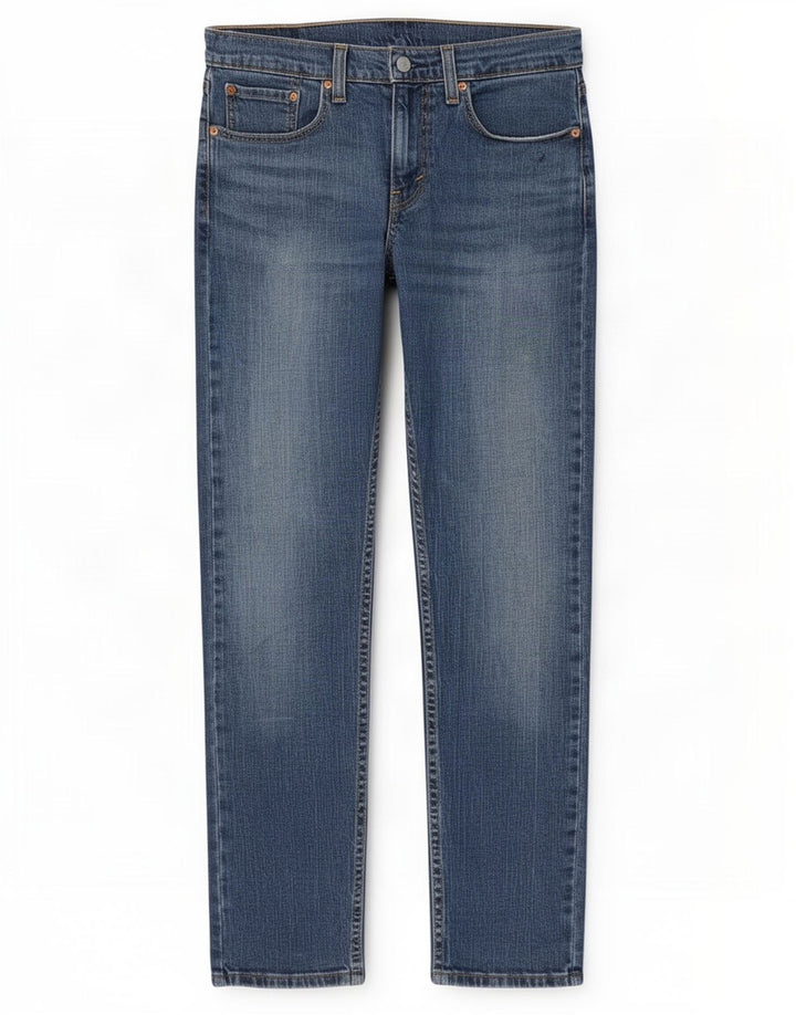Blugi conici pentru bărbați Levi's 502 W31 L32 Bumbac albastru