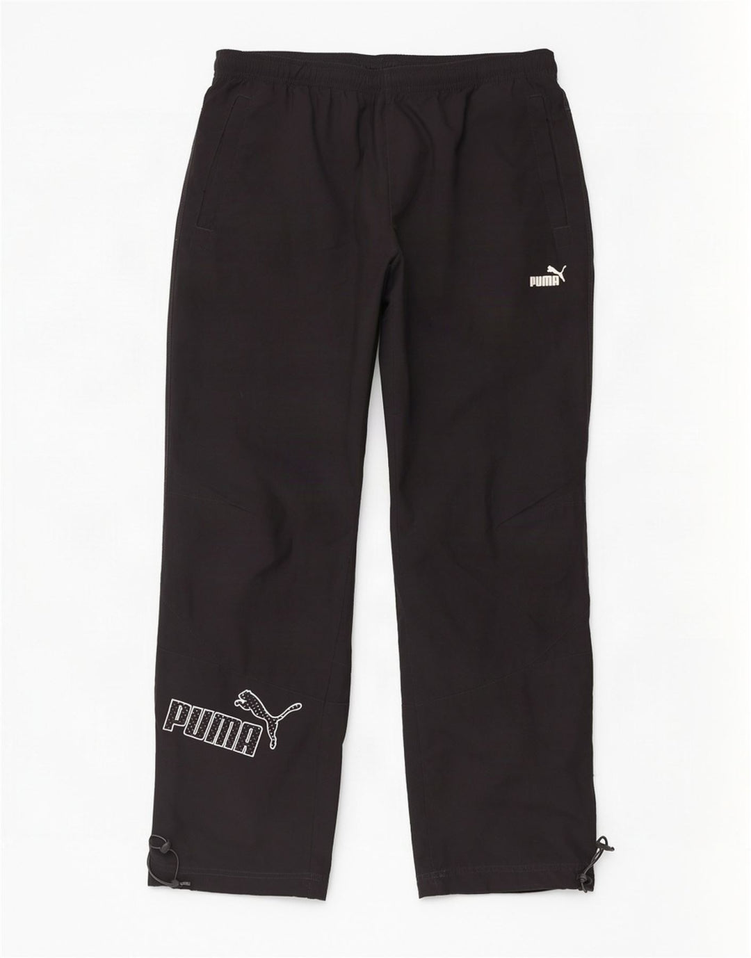 Pantaloni de trening Puma pentru bărbați, mari, negru, poliester