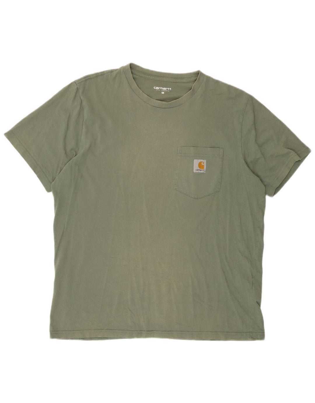 Tricou pentru bărbați Carhartt Top din bumbac verde mediu