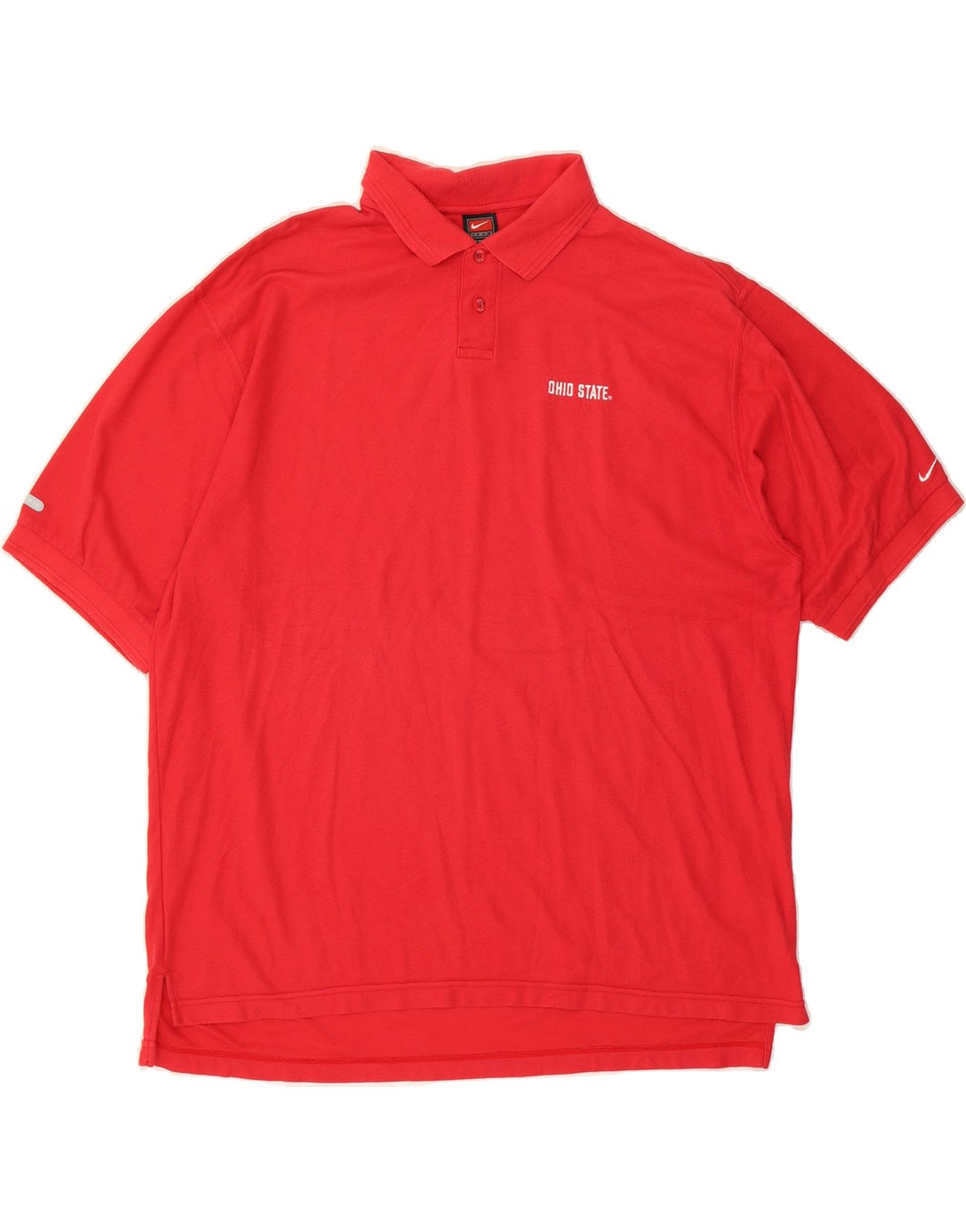 NIKE Mens Polo Shirt 2XL Red Cotton Vintage Nike and Second-Hand Nike from Messina Hembry 