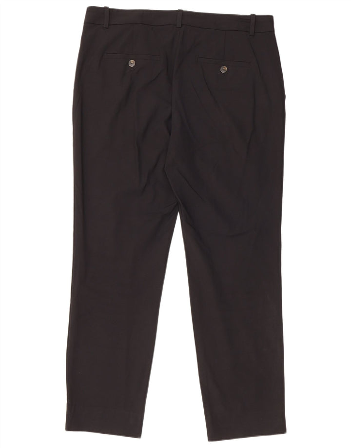 MASSIMO DUTTI Pantaloni drepti pentru femei EU 40 Medium W30 L27 Negru