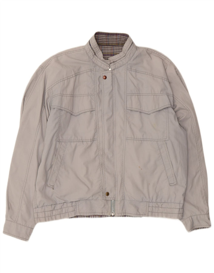 Bomber Vintage pentru bărbați UK 40 Large Gri