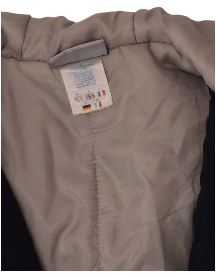 Jachetă bomber cu glugă pentru bărbați Reebok UK 38 Medium Bleumarin Colorblock