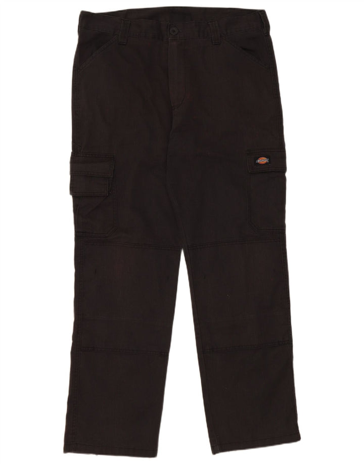 Pantaloni cargo dritti pentru bărbați Dickies W36 L30 poliester negru