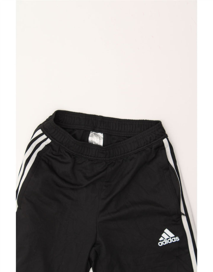 ADIDAS Womens Tracksuit Trousers UK 8 Small  Black Polyester Vintage Adidas and Second-Hand Adidas from Messina Hembry 