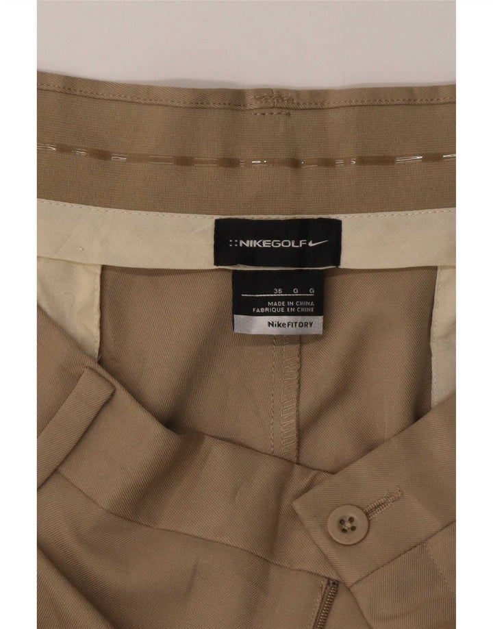 Pantaloni scurți pentru bărbați Nike Fit Dry Chino W36 Large Kaki Poliester