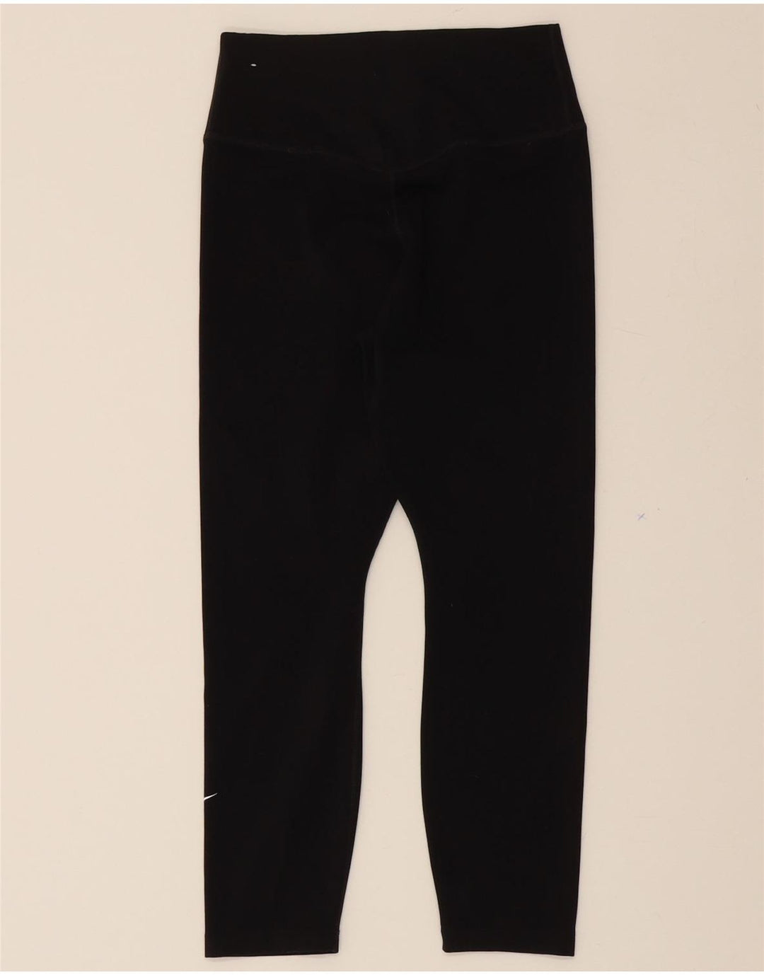NIKE Womens Dri Fit Capri Leggings UK 4 XS  Black Polyester Vintage Nike and Second-Hand Nike from Messina Hembry 