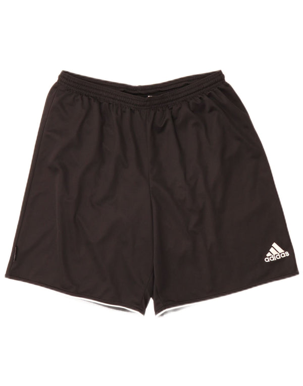 Pantaloni scurți sport pentru bărbați Adidas, mari, negru, poliester
