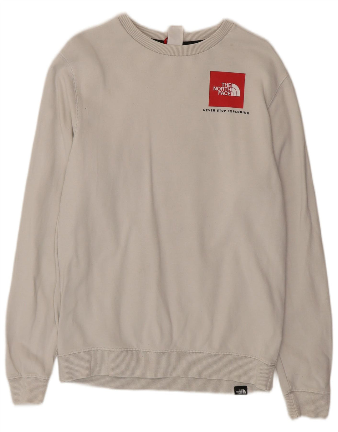 Pulover pentru bărbați The North Face, bumbac, gri mic