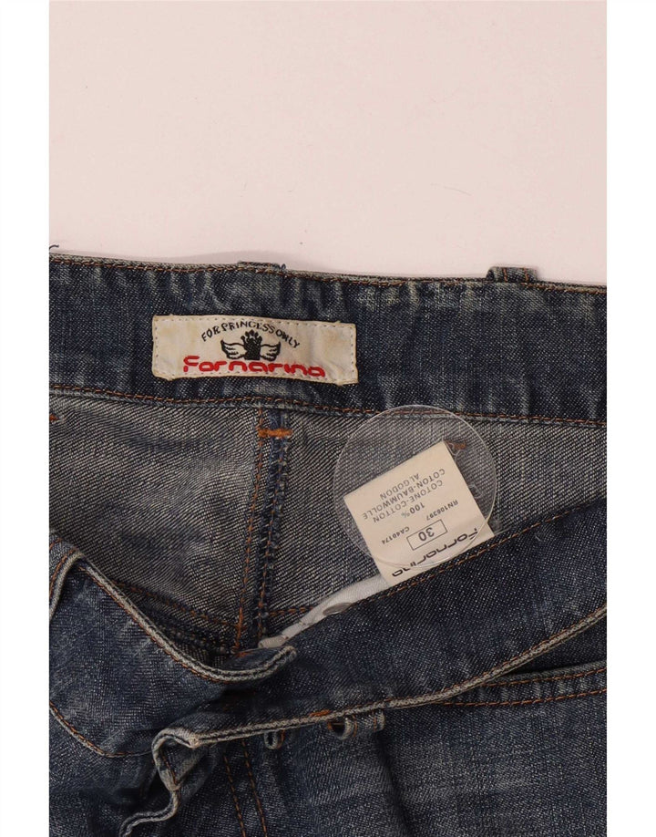 Pantaloni scurți Fornarina Denim pentru Damă W30 Bumbac Albastru Mediu