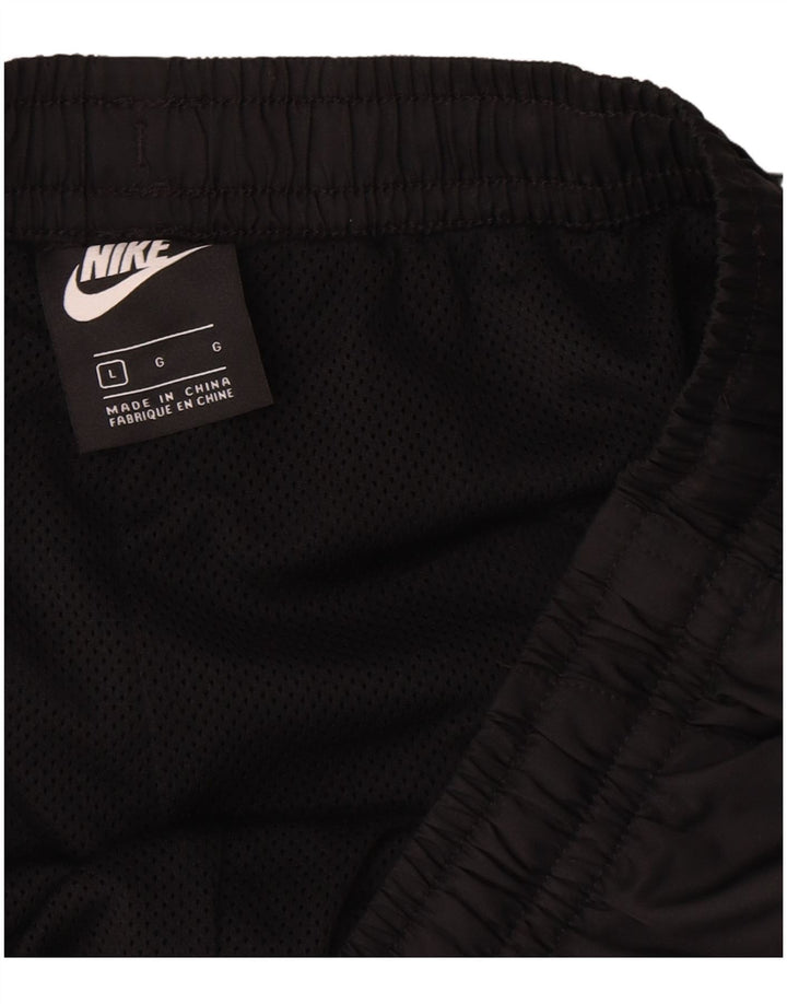 Pantaloni scurți sport Nike Graphic Regular pentru bărbați, mari, negru, poliester