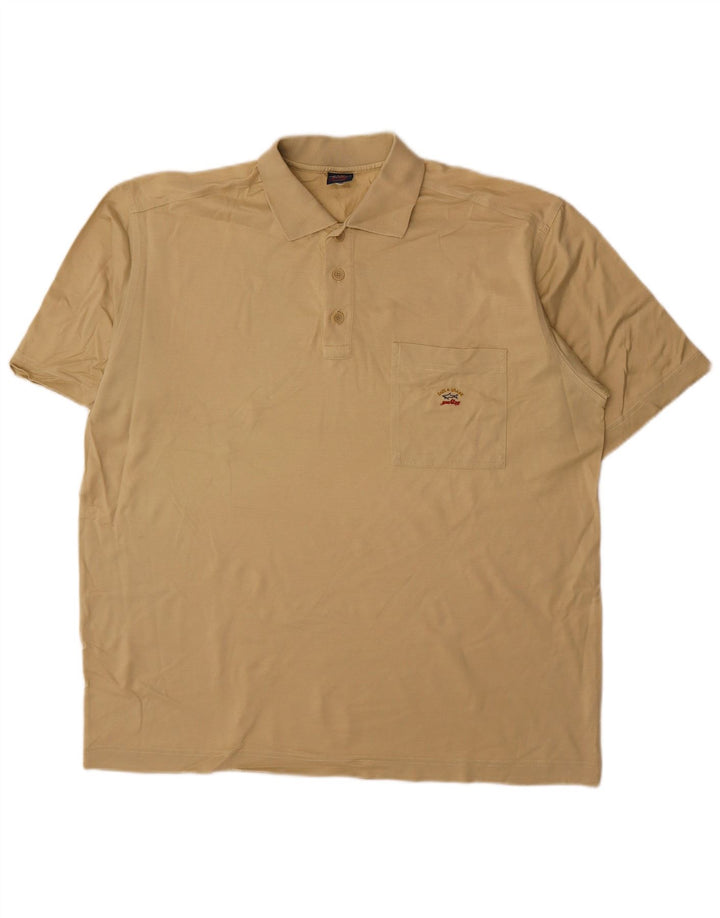 Polo bărbați Paul & Shark XL Bej