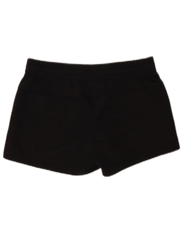 Pantaloni scurți sport grafic Adidas pentru femei UK 8/10 Small Black