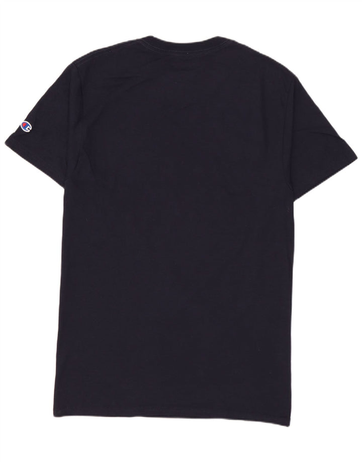 Tricou grafic pentru bărbați CHAMPION Top mic, bleumarin