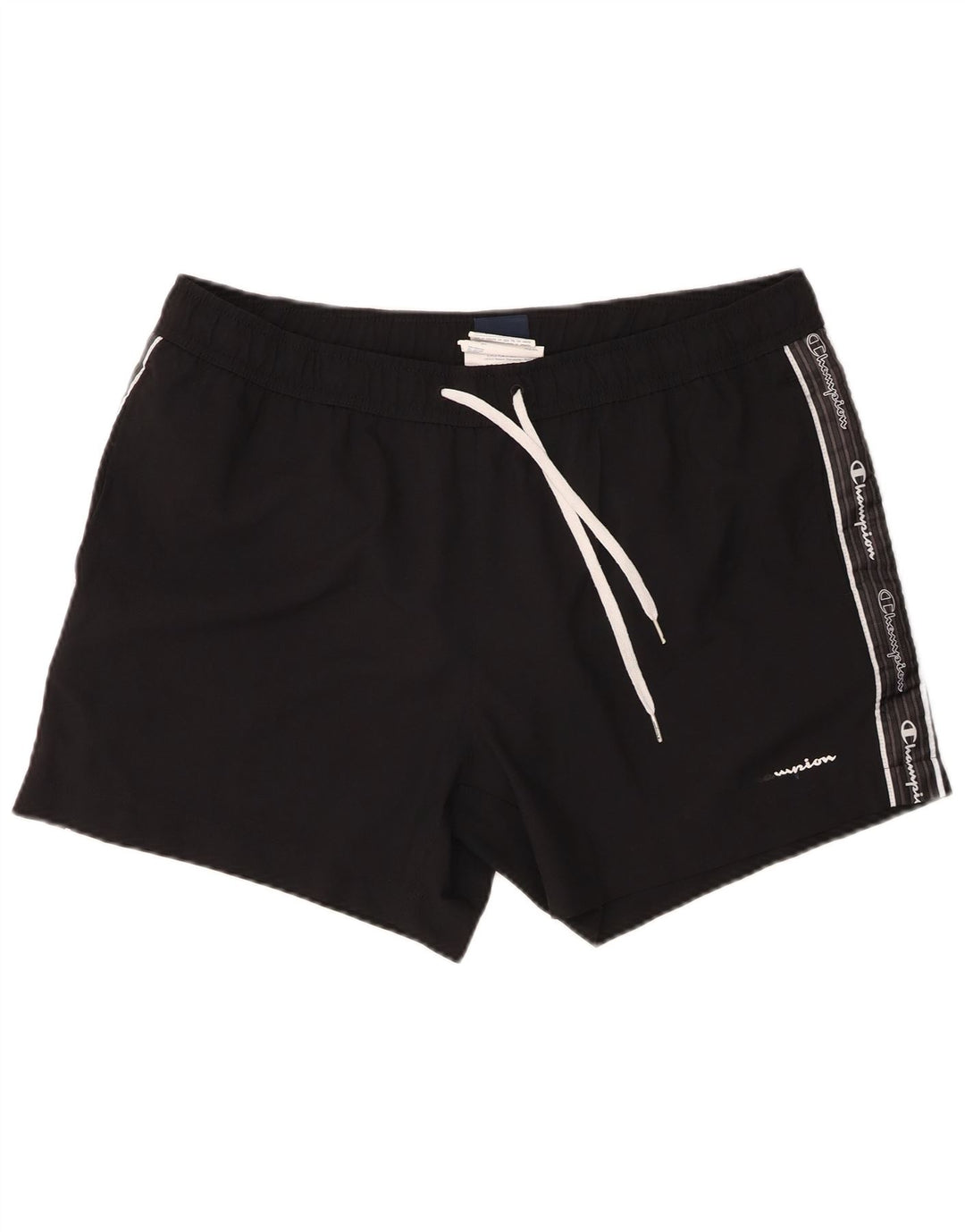 Pantaloni scurți sport grafic pentru bărbați Champion 2XL poliester negru