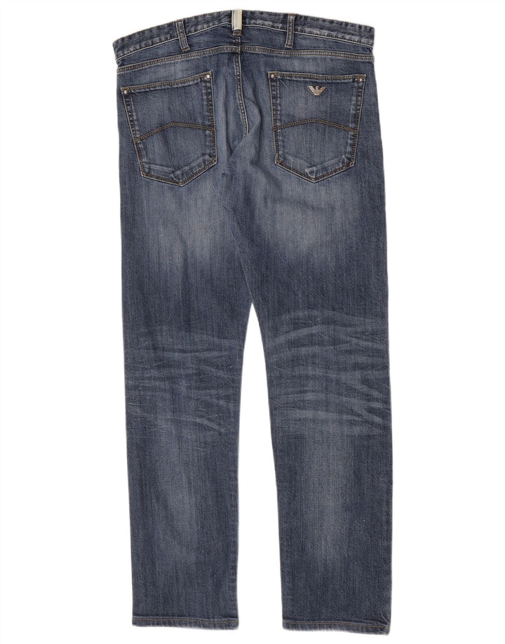 Blugi slim pentru femei Armani W33 L31 Bumbac albastru